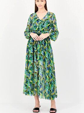 long dresses for women indian Floral Printed Dress: Modern Gown by Raas USA L / Multi Double-Sided Dress Girl size:5 years Hot Pink Sequin Dress For added appeal